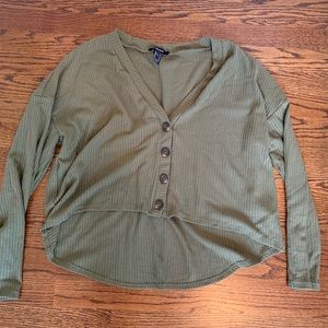 Forever 21 Button Down Long sleeve
